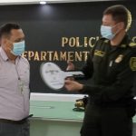 Policía entregó llave de comunicación al gremio de comunicadores sociales de Sucre