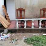 Lluvias afectan cuatro viviendas en el barrio el Pinar en Sincelejo