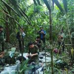 Después de 40 días aparecieron los 4 niños en las Selva del Guaviare