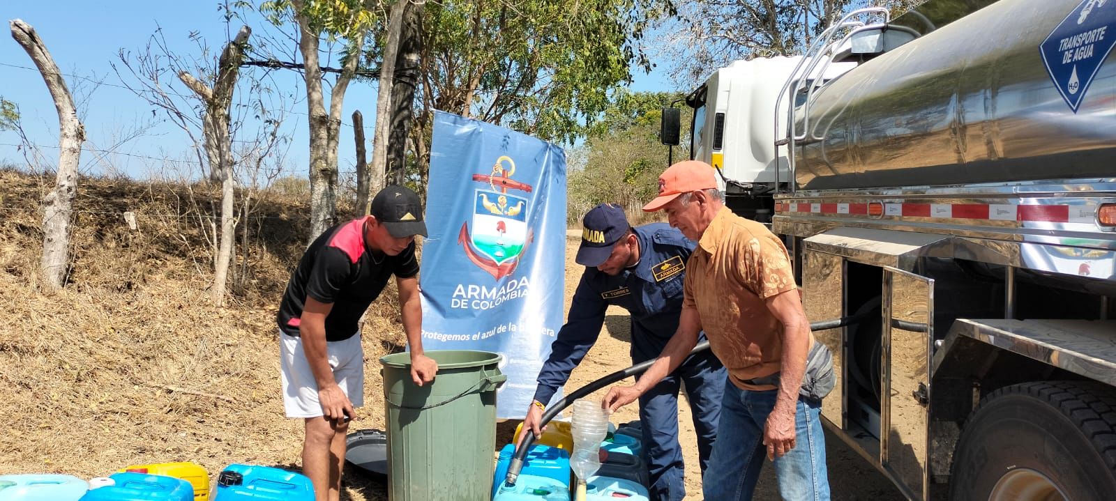 200 mil litros de agua para comunidades afectadas por la sequía ...